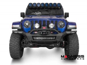 Jeep Wrangler JL Front Winch Bumper - Phantom Series
